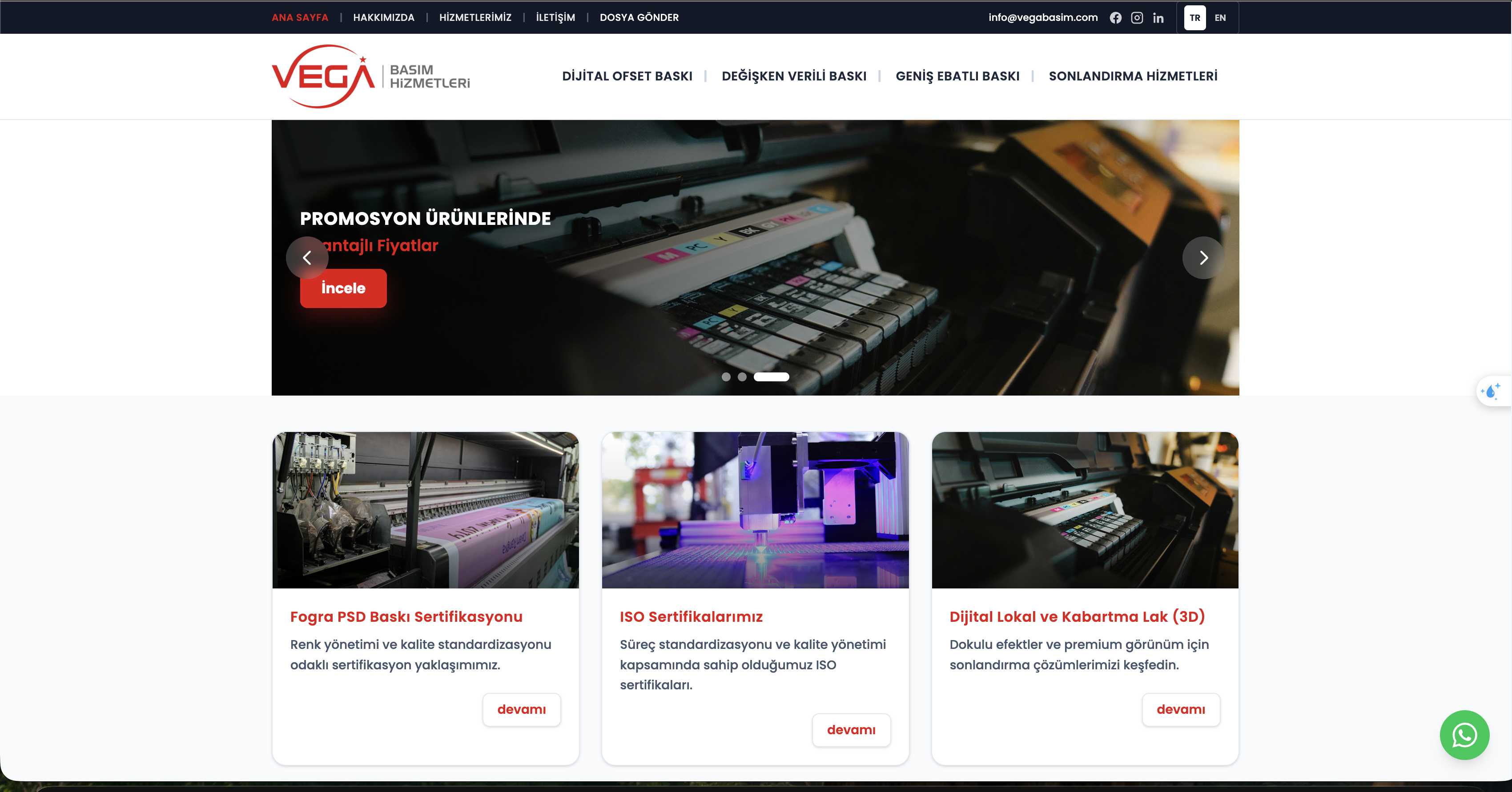 Vega Basım & Matbaa — görsel 2